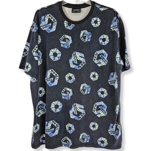 Vintage South Pole T-shirt Men's Size 2XL Gray Cotton 90’s Y2K Hip Hop USA Made